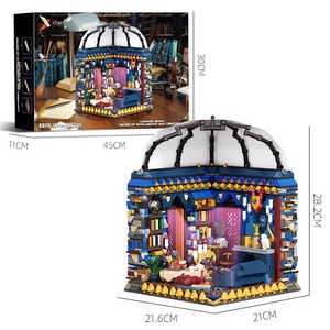 Ladrillo 66174 Colegio <span class=keywords><strong>Gryffindor</strong></span> Sala Mágica Maqueta de Construcción Adornos Juguetes Educativos Ensamblables para Niños - Product Image 5