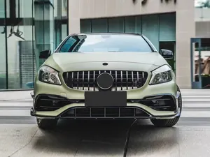 Mercedes Benz a-class W176 için otomatik vücut kitleri A45 AMG tarzı ön tampon kitleri için modifiye 2013-2018