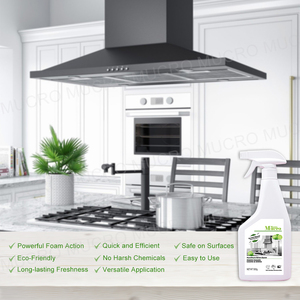 <span class=keywords><strong>Nettoyant</strong></span> dégraissant magique de <span class=keywords><strong>cuisine</strong></span> polyvalent pour enlever les taches d'huile lourde Nettoyage puissant Spray de mousse désinfectante fait <span class=keywords><strong>maison</strong></span> - Product Image 4
