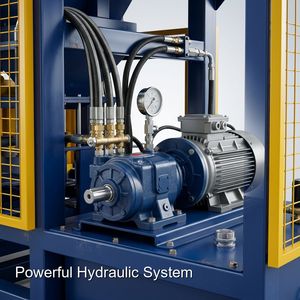 Aumente las ganancias de su negocio manufacturero hoy mismo con el sistema de máquina para fabricar bloques de hormigón Premium HF Machinery QT5-15 - Product Image 5