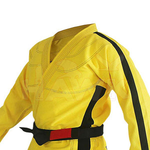 Ensembles de vêtements de sport en coton unisexe pour adultes Logo personnalisé BJJ Vêtements Gi Kimono Judo Uniforme OEM Service disponible pour le karaté - Product Image 6