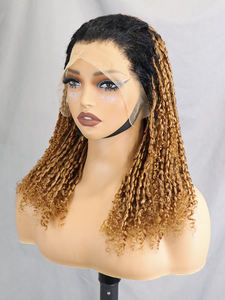 วิกผมหยิกมนุษย์แบบอิตาลีผมปลอมแบบไม่ใช้กาว13X4 - Product Image 3