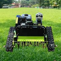 Haute efficacité tout Terrain buissons chenille de qualité Ultra industrielle Intelligent agricole verger faucille Robot fléau tondeuse à gazon