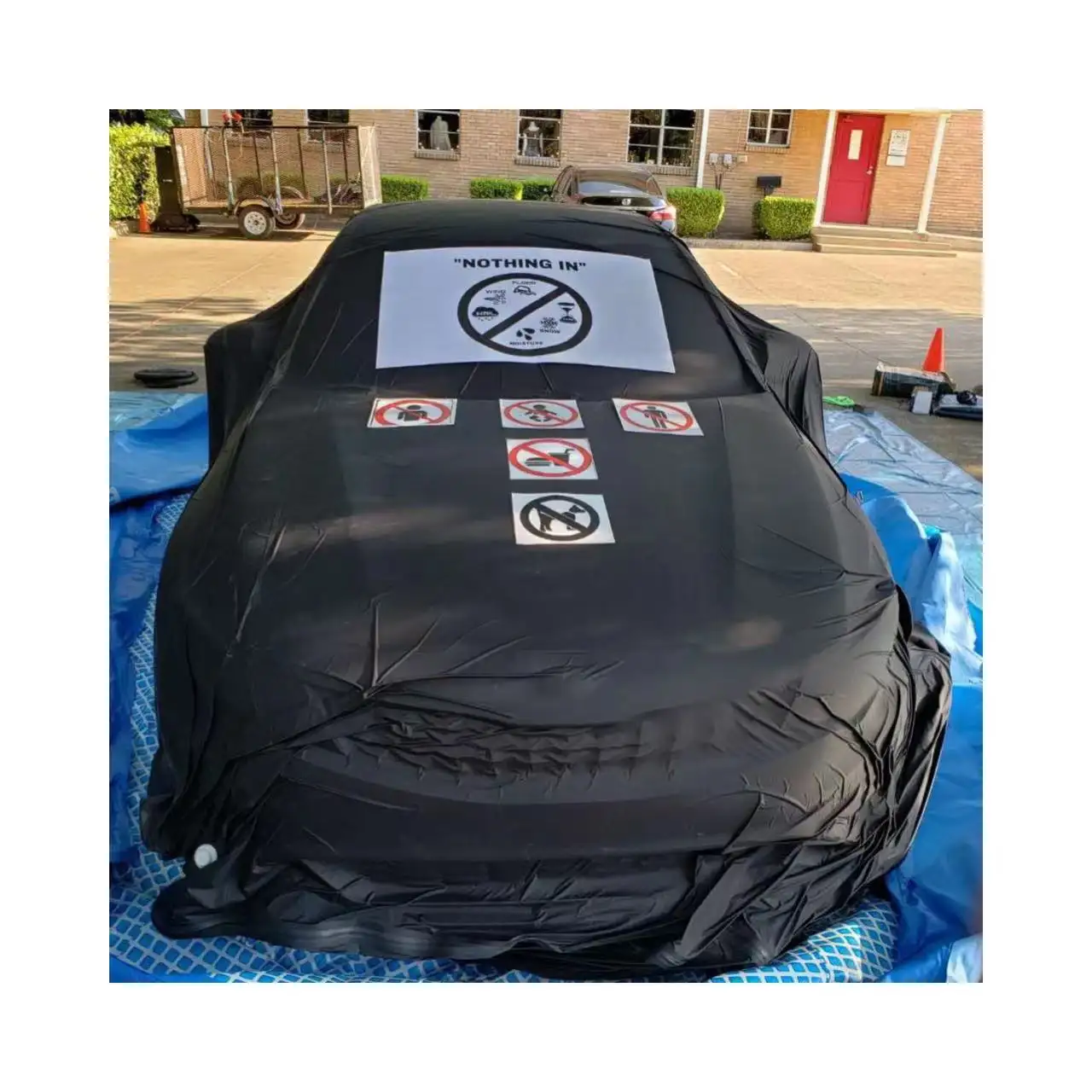 TOPAZ Luftdichte wasserdichte Aufbewahrung tasche für Autos Packs ack Flood Guard Car Bag Große luftdichte Kapsel kann aufgeblasen und vakuum iert werden