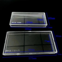 Estuche para Billetes, Paquete Completo, Personalizable, de Varios Tamaños, Estuche de Almacenamiento de Billetes, Acrílico Transparente, Resistente, Lavable, de Larga Duración
