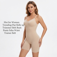 Ceinture amincissante tendance pour femme, effet ventre plat, rehausseur de fessiers, gaine amincissante Faha