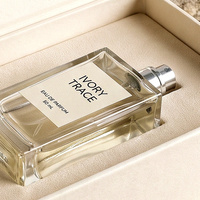 Boîte cadeau personnalisée blanche pour Cologne et boîte magnétique de présentation de parfum avec boîte en papier parfumé et emballage de présentation de parfum