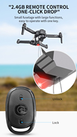 Dispositif de largage aérien pour drone M5, télécommande 2,4 G, portée de 100 m, support de largage parabolique, adapté à tous les drones