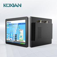 Ordenador de pantalla táctil industrial de alto rendimiento con pantalla LED de 15 pulgadas y CPU i5 de doble núcleo 8G RAM 128G SSD