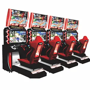 Satılık Hotselling Midnight simülatörü araba yarışı oyun salonu oyun makinesi