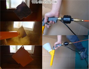 <span class=keywords><strong>Pistolet</strong></span> <span class=keywords><strong>de</strong></span> <span class=keywords><strong>peinture</strong></span> électrostatique manuel réglable pour revêtement en poudre sur surface métallique - Product Image 6