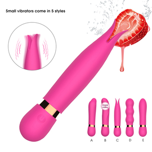 Vibrateur vaginal en silicone rose en gros avec 10 modes de vibration pour stimulation adulte - Product Image 4