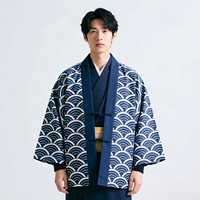 Kimono japonais traditionnel pour hommes, Costume de Cosplay pour la photographie HAPPI