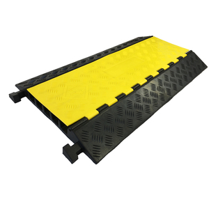 Cable Flexible de piso de goma Protector de Cable Protector de cable 3 <span class=keywords><strong>canales</strong></span> <span class=keywords><strong>leon</strong></span> - Product Image 3