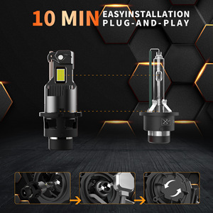 Hot bán thay thế của xe ban đầu <span class=keywords><strong>HID</strong></span> <span class=keywords><strong>Xenon</strong></span> đèn Plug-in mô hình 1:1 tích hợp D2 D4 Led Đèn Pha Bóng đèn siêu sáng - Product Image 5