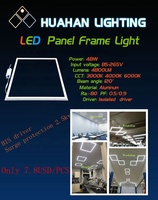Nouveau design 220v led panneau lumineux 110V 59.5x59.5 led panneau lumineux