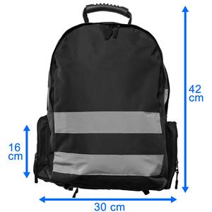 Sacs à dos personnalisés avec logo pour ordinateur portable, unisexes, pour jeunes, de voyage, en tissu Oxford imperméable, avec sangles réfléchissantes, pour adolescents et écoliers - Product Image 6