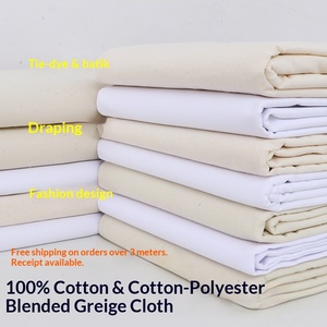 Cổ Phiếu Rất Nhiều 100 Bông Không Tẩy Trắng Dệt Vải <span class=keywords><strong>Greige</strong></span> 100% Bông Màu Grey Vải Vải Thị Trường - Product Image 3
