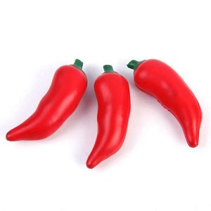 Balle anti-stress promotionnelle de haute qualité en forme de piment rouge - Product Image 3