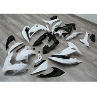 Kit de carénage en ABS non peint, ensemble de carrosserie, compatible avec Kawasaki Ninja 650 ER6F 2017-2019, pièces de moto, carénage XF-4137-W