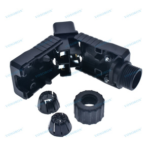 <strong>IEC</strong> <strong>320</strong> C19 Power Adapter, C19 Female Plug, Rewireable Power <strong>Connector</strong> 250V AC 16A - Product Image 4