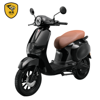 Scooter électrique à deux roues en alliage d'aluminium EEC Euro5, moteur sans balais, batterie au lithium amovible, autonomie de 120 km, étanche