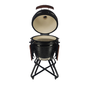 Kimstone Grill d'extérieur 21 pouces Barbecue Grill Kamado Four à fumée Four à braiser <span class=keywords><strong>Pizza</strong></span> Four à charbon de bois en céramique - Product Image 5