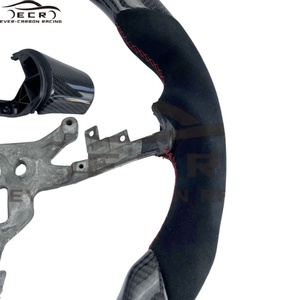 Volant en fibre de carbone Ever-Carbon Racing ECR Hotsell, <span class=keywords><strong>prix</strong></span> d'usine, avec Alcantara pour Chevrolet <span class=keywords><strong>Corvette</strong></span> C6 ZR1 - Product Image 5
