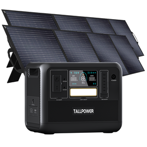 Nouvelles stations d'alimentation portables 1000w 2000w 3000w avec batterie au lithium-fer pour le camping et les situations d'urgence TALLPOWER 2000 E - Product Image 1