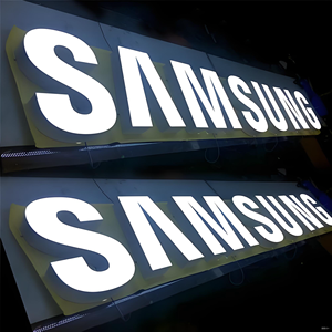 Letras 3D de Acero Inoxidable Personalizadas Sin Pedido Mínimo, Letrero Comercial para Exteriores con Iluminación Frontal LED, Letrero Luminoso 3D de Acrílico y Metal - Product Image 3