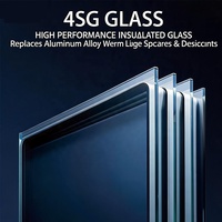 Perfil de Fijación de Fibra de Vidrio 4SJ Personalizado para Ventanas y Puertas Abatibles - Diseño Posmoderno, Solución Integral para Proyectos, OEM