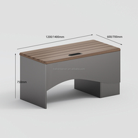 Mobilier de bureau de qualité supérieure Table d'ordinateur Meubles de direction Bureau de réception Petite table de bureau à domicile Bureau en bois