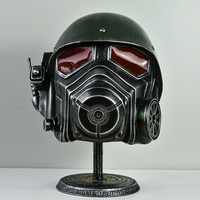 Casco de Cosplay de New Vegas, Réplica de Lujo para Coleccionistas, Edición de Exhibición, Artesanía en Resina, Venta al Por Mayor