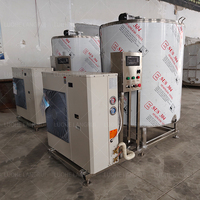 Système de contrôle automatique basse et haute température lot lait crème glacée jus pasteurisateur machine