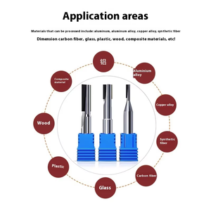 Oem High Gloss Odm <strong>End</strong> <strong>Mill</strong> Single Double <strong>Pcd</strong> Tool Head For Acrylic Aluminum Mirror Engraving Milling Cutter - Product Image 4