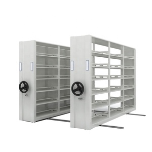 Hệ Thống Kệ Di Chuyển Bằng Thép Kim Loại Để Lưu Trữ Hồ Sơ Thư Viện Hoặc Văn Phòng - Product Image 1