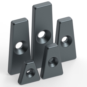 แม่เหล็กนีโอไดเมียม N40SH N42SH N45 N52 แม่เหล็กนีโอไดเมียมรูปทรงสี่เหลี่ยมคางหมู <span class=keywords><strong>N50</strong></span> แม่เหล็กแรร์เอิร์ธเคลือบดาโครเมต ผ่านการทดสอบสเปรย์เกลือ - Product Image 4