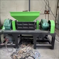 Trituradora de reciclaje de caucho de neumáticos pesados industriales VANEST Máquina trituradora de neumáticos radiales de residuos de neumáticos de camiones enteros
