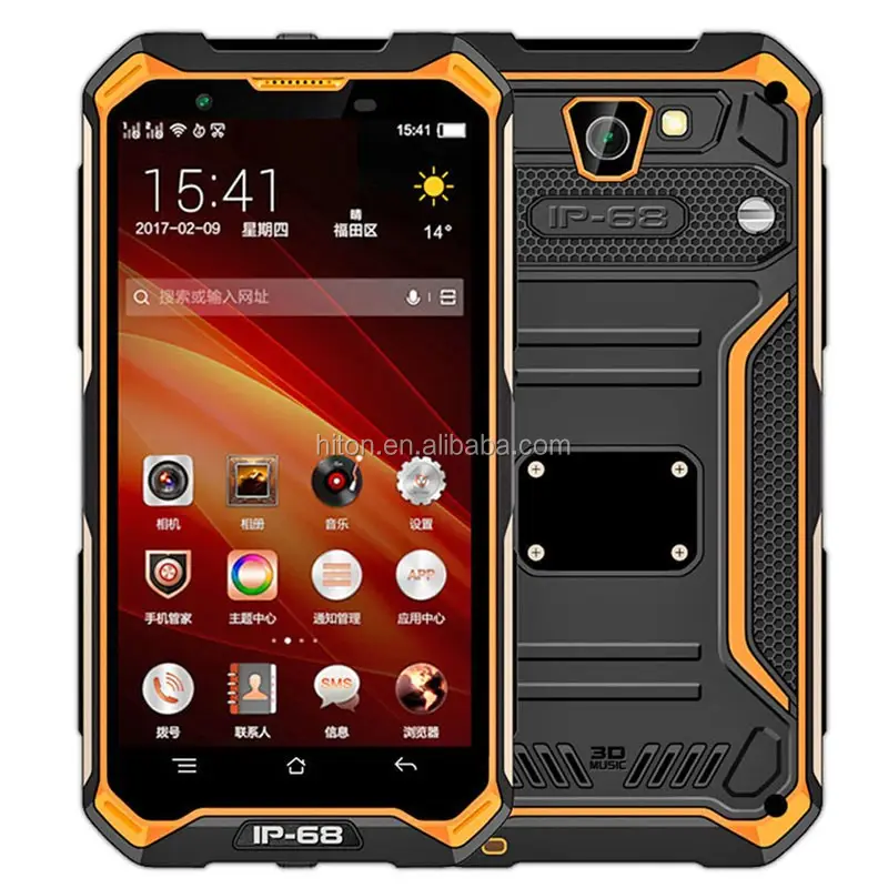 Điện Thoại Di Động Gồ Ghề Giá Rẻ Nhất HiDON 3GB Ram + 32GB ROM 5.0 Inch Hiển Thị 4G LTE Công Nghiệp Pda Cầm Tay Ip68 Gps PTT Không Thấm Nước