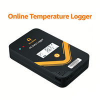 AccuData S360 Enregistreur de température 4G en ligne avec suivi de trajectoire LBS pour conteneurs maritimes réfrigérés