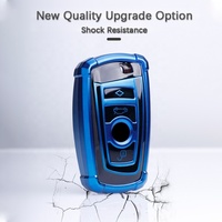 Étui de clé de voiture sans clé en TPU Amazon Mecha pour BM pour 520 525 18i 320i 1 3 5 7 Series X3 M3 M5 Étui de clé de voiture Porte-clé de voiture