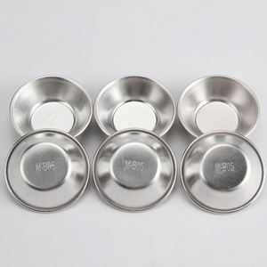 Moules à tarte aux œufs en alliage d'aluminium, Cupcake de forme ronde, Mini tarte, ustensiles de cuisson réutilisables, Muffin,/50 pièces - Product Image 3