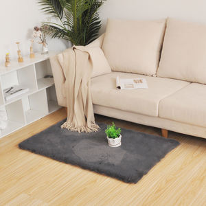Haute qualité Offre Spéciale tapis et moquettes personnalisés pour salon moelleux Shaggy fausse fourrure <span class=keywords><strong>de</strong></span> lapin tapis <span class=keywords><strong>prix</strong></span> usine tapis - Product Image 6