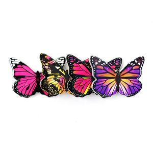 OEM Customizable Personalised butterfly Souvenir Printing Gifted Crafted Ceramic Fridge <strong>Magnet</strong> Sticker Customised - Product Image 1