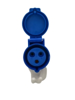 Prise femelle ZNPON S3234 CEE 32AMP 220V Remplacement de la prise bleue - À utiliser avec des câbles de raccordement