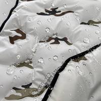 Tissu matelassé ultrasonique imperméable sans couture pour doudounes, matériau léger en polyester pour manteaux d'hiver