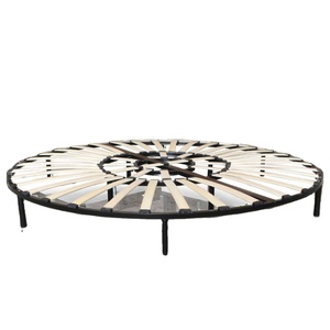 Matelas de taille de cadre de lit rond rotatif de luxe moderne <span class=keywords><strong>italien</strong></span> Cadre de lit rond de luxe Ins - Product Image 1
