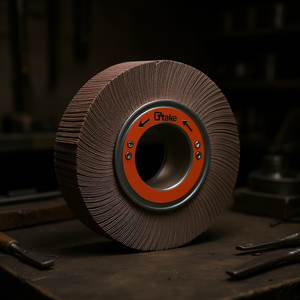 Disque abrasif à lamelles en tissu corindon 200x50x54 mm avec trou AB1077 - Product Image 3