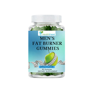 Gomitas quemagrasas para hombres, sabor manzana, con extracto de té verde, suplemento dietético que apoya la digestión, producto más vendido en salud y bienestar. - Product Image 1