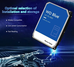 ฮาร์ดดิสก์ WD Blue ขนาด 3.5 นิ้ว ความจุ 1TB แบบ SATA สำหรับอัปเกรดและสำรองข้อมูลคอมพิวเตอร์ตั้งโต๊ะ - Product Image 5